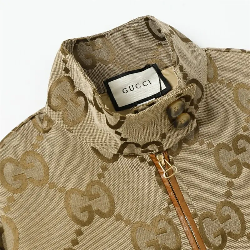 gucci veste manches longues pour unisexe s_12645a1:Gucci veste cuir homme4